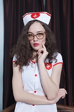 Ksenia Yankovskaya Strips As A Sexy Doctor