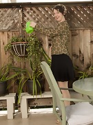 Artemesia strips naked and puts on hot outdoor show  - picture #3