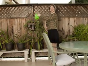 Artemesia strips naked and puts on hot outdoor show  - picture #4