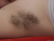 Esther spreads her hairy cheeks - picture #28