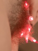 Polina wears lights as she readies for Christmas  - picture #5