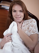 Ogil Basted strips naked while relaxing in bed  - picture #15