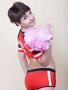 Rubina is a sexy and stripping cheerleader  - picture #7