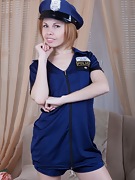 Liliya dresses as a police officer looking hot - picture #29