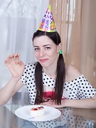 Maria Rosa enjoys her birthday by masturbating - picture #12