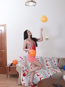 Vanessa Vaughn enjoys bubbles and balloons  - picture #6