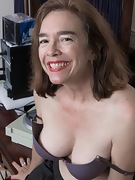 Sammie Jenkins gets naked by her desk - picture #3