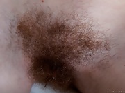 Louise Harmen gets her hairy pussy wet - picture #40