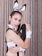Baby Boom is a sexy bunny with a toy to match - picture #2