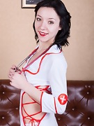 Eva Lisana is a masturbating doctor  - picture #5