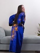 Kelly Morgan strips off her silk robe today  - picture #2