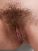 Serena gives a peak of her hairy pussy - picture #13