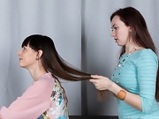 Vita and Adriana Vittoria share brushing orgasms - picture #5