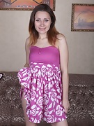 Sharon Rose poses in her sexy pink dress - picture #1