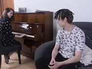 Eliza Thorn get fucked after playing her piano - picture #1