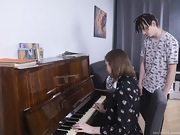 Eliza Thorn get fucked after playing her piano - picture #3