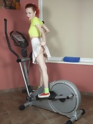 Eva Strawberry finishes her sexy workout - picture #14