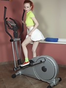 Eva Strawberry finishes her sexy workout - picture #15
