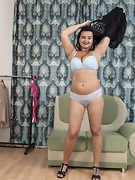 Ramira strips naked after her ironing chores - picture #25
