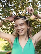 Treplev masturbates outside by her apple tree - picture #4