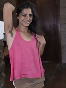 Karen H poses in her sexy new pink blouse - picture #11