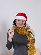 Ramira strips naked wearing her holiday hat - picture #5