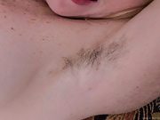 Lacey is wide open with her hairy pussy - picture #17