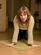 Bushy Kate L lays on the floor - picture #6