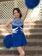 Hairy Sasha Yung's cheerleader routine - picture #4