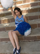 Hairy Sasha Yung's cheerleader routine - picture #10