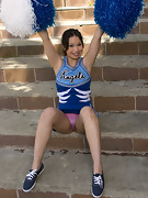 Hairy Sasha Yung's cheerleader routine - picture #13