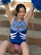 Hairy Sasha Yung's cheerleader routine - picture #14