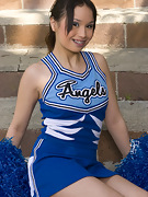 Hairy Sasha Yung's cheerleader routine - picture #16