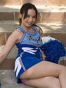 Hairy Sasha Yung's cheerleader routine - picture #19