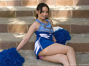 Hairy Sasha Yung's cheerleader routine - picture #20