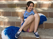 Hairy Sasha Yung's cheerleader routine - picture #28