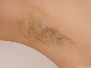 Benji gapes her big hairy pussy - picture #9