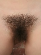 Hairy Claire plays with her perfect pussy - picture #37