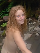 Blonde and hairy Valcorie is a nature lover - picture #20